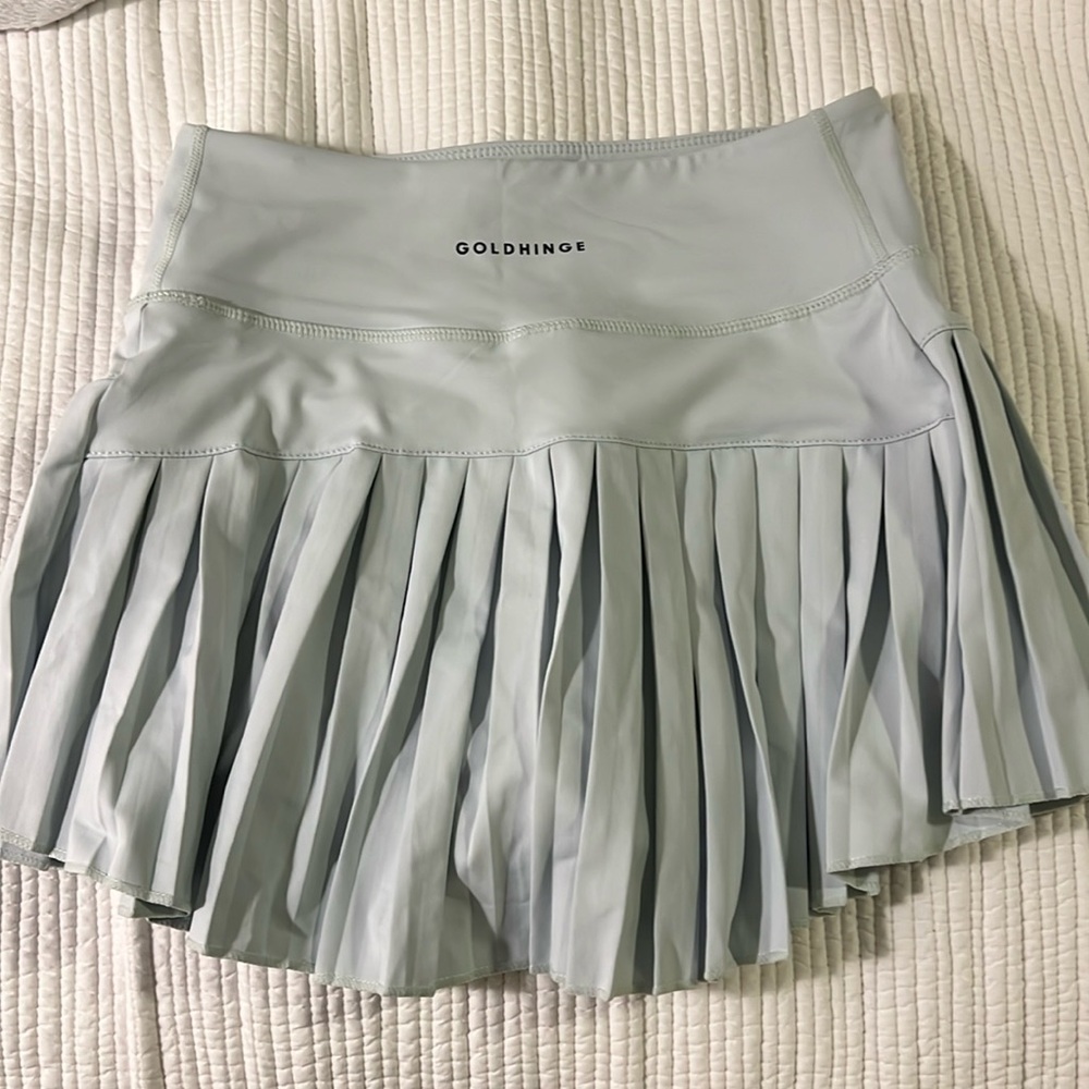 size small gold hinge skirt